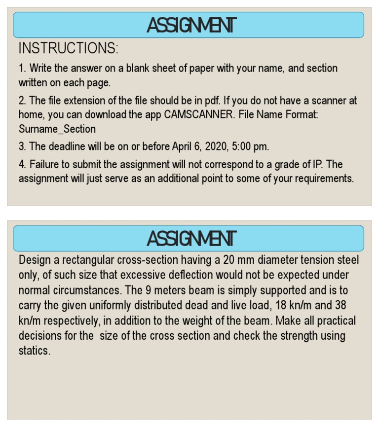 Assignment Design | PDF