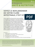 DossierSanteNutrition Soyez Le Bon Jardinier de Votre Flore Intestinale C Est Vital SD BG