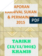 Laporan Karnival Sukan & Permainan 2015