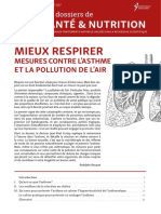 DossierSanteNutrition Mieux Respirer Mesures Contre L Asthme Et La Pollution de L Air SD PF