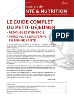 DossierSanteNutrition Le Guide Complet Du Petit Dejeuner SD VL