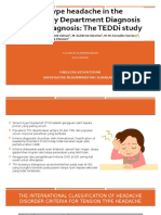 Tension-Type Headache Journal Reading