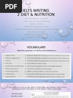 IELTS Writing 2 Diet & Nutrition