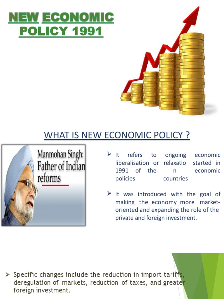 Overview of India's 1991 Economic Policy | PDF | Privatization ...