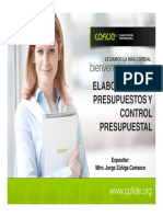 1073 15agosto2018 ELABORACIÓN DE PRESUPUESTOS Y CONTROL PRESUPUESTAL PDF