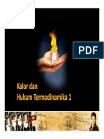 Panas 02 - Kalor - Hukum Thermodinamika 1 PDF