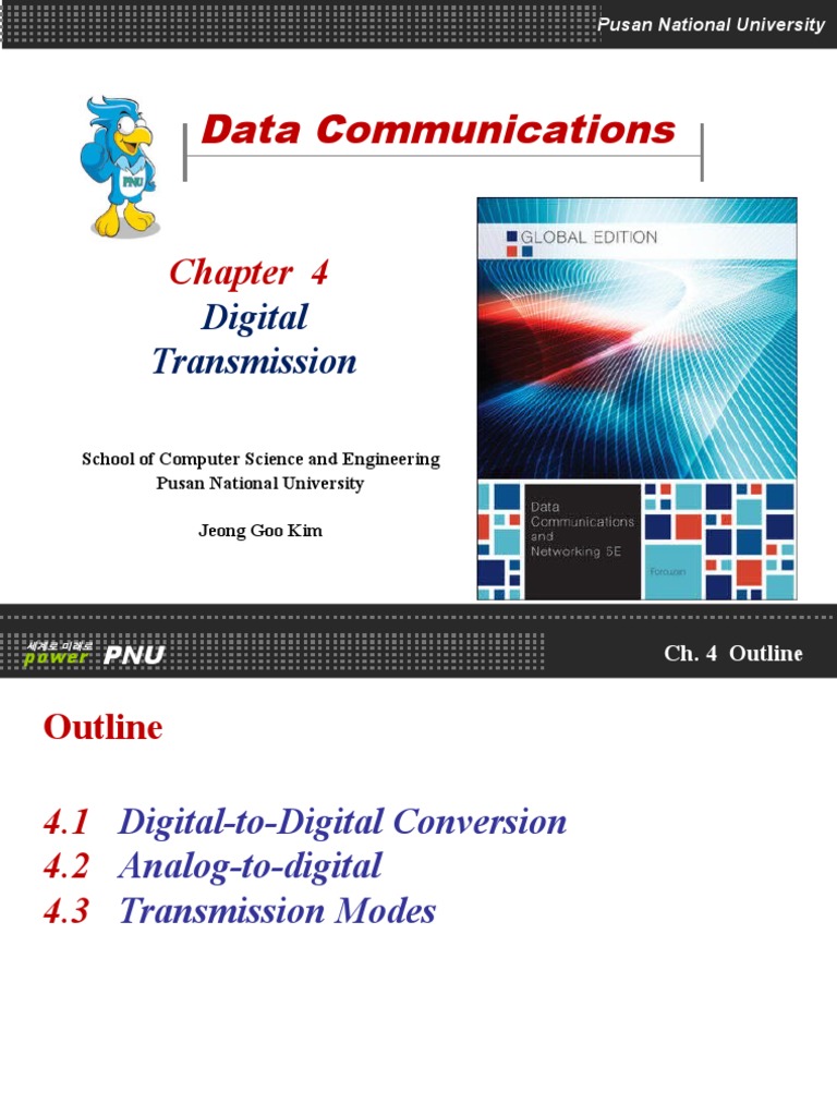 Data Communications: Digital Transmission | PDF | Data Transmission ...