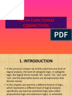 TRUTH FUNCTIONAL CONNECTIVES