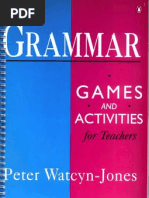 Grammar-Games and Activities for Teachers