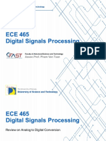 ECE 465 Digital Signals Processing: Assoc - Prof. Pham Van Tuan