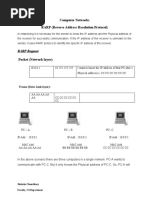 Computer Networks RARP (Reverse Address Resolution Protocol)