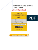 Rapid Interpretation of EKG Sixth E Dition by by Dale Dubin: Direct Download