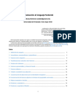 Introducción Al Lenguaje Funtorial de Categorías