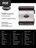 Gemini Sound PVX 85 Owners Manual | PDF