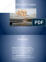 Pollution and It's Types