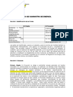 Minuta Contrato PPA Suministro de Energia