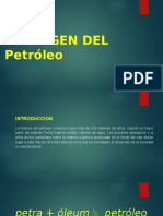 Origen Del Petroleo