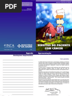 CARTILHA INCA - DIREITOS DO PACIENTE COM CÂNCER
