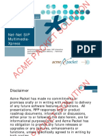 Acme Packet Solution: Net-Net SIP Multimedia-Xpress