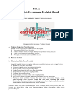 BAB. X Menganalisis Perencanaan Produksi Massal 1