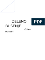 Zeleno Busenje