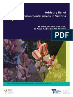 Advisory List Environmental Weeds VIC