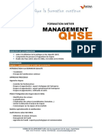 Programme QHSE