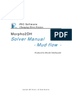 Solver Manual - Mud Flow - : Morpho2DH