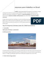 As 30 Melhores Empresas para Trabalhar No Brasil em 2020 - Maiores e Melhores