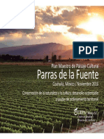 Plan Maestro de Paisaje Cultural Parras