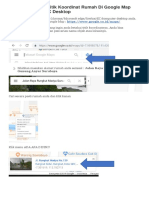 Cara Mengetahui Titik Koordinat Rumah Di Google Map Lewat Komputer PDF