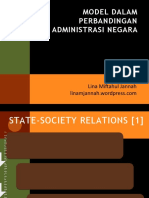 Model Perbandingan Administrasi Negara