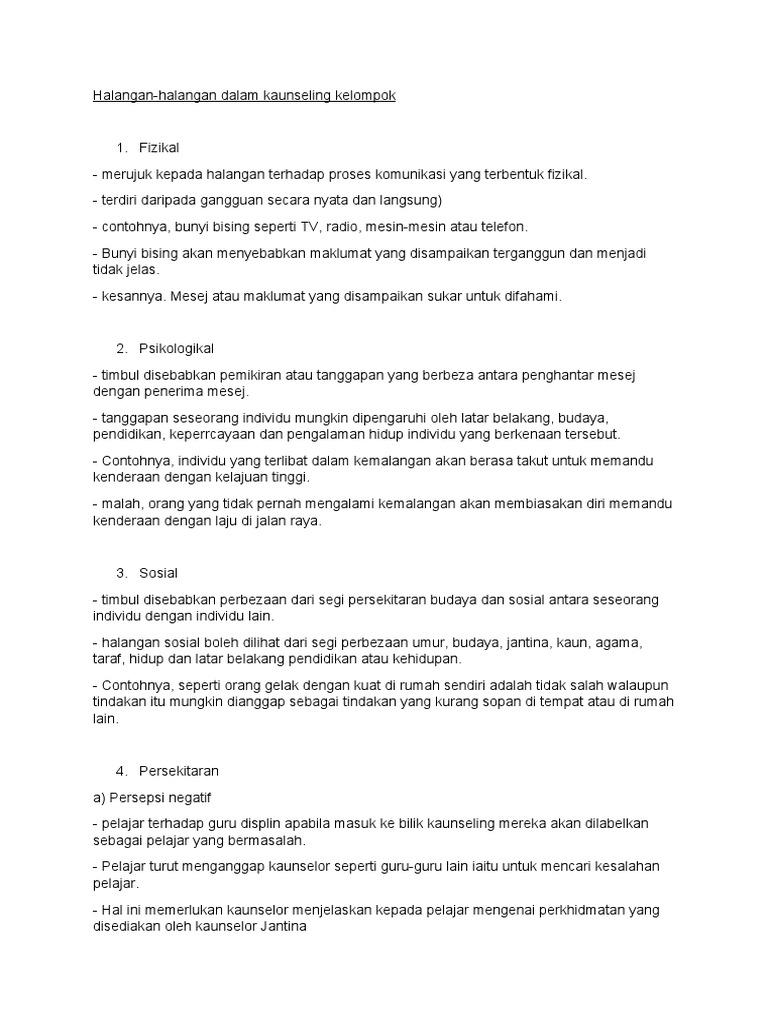 Halangan Dlm Komunikasi Pdf