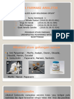 Kifar Alkaloid Golongan Opium Kel 1