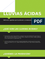 Lluvias Ácidas - Hecho