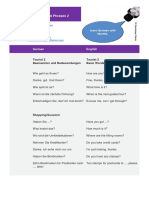 Phrases 38: Tourist - Basic Words and Phrases 2: German English