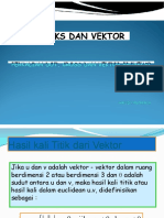 Matriks Dan Vektor-2-Perkalian Vektor Dan Orthonormal Vektora