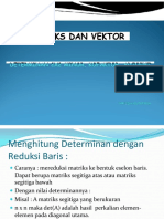 Matriks Dan Vektor-9-Sifat-Sifat Determinan Dan Cara Operasi Elementer