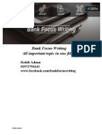 Bank Focus Writing (All Important in One) PDF