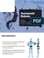 Humanoid Robots: Vishwakarma Institute of Technology, Pune-37 Department of Electronics and Telecommunication Engineering