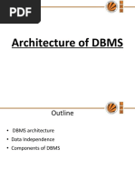 1.architecture of DBMS