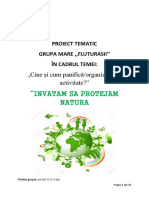 Proiect Tematic 5protejam Natura