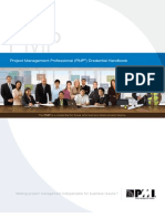 Project Management Professional (PMP) Credential Handbook