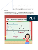 Materi Gelombang Transversal Dan Longitudinal