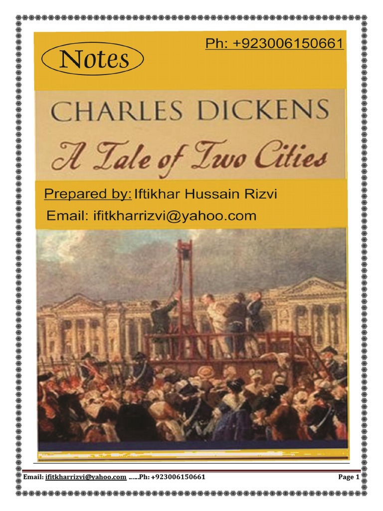 Dickens' Life and Literary Journey | PDF | A Tale Of Two Cities ...