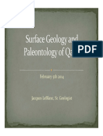 Surface Geology and Paleontology of Qatar