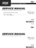 Sony kdl-65w855c Chassis gn1g SM PDF