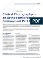 Clinical Photography in An Orthodontic Practice Environment Part 1