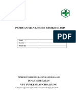 Panduan Manajemen Resiko Klinis PDF
