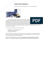 5 Ce Sunt Sistemele Fotovoltaice PDF